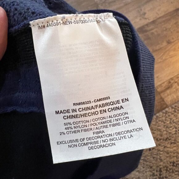 Nike Tech Knit Windrunner Full Zip Hoodie Obsidian Blue 728683-451 Women's Small - Picture 8 of 8